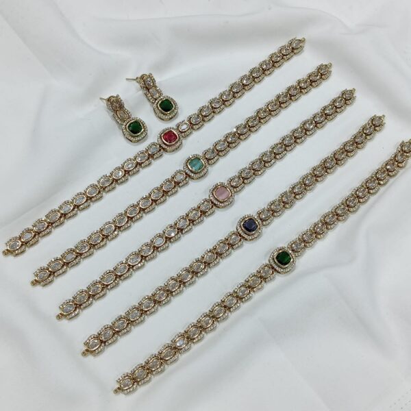 Moissanite Diamond Necklace