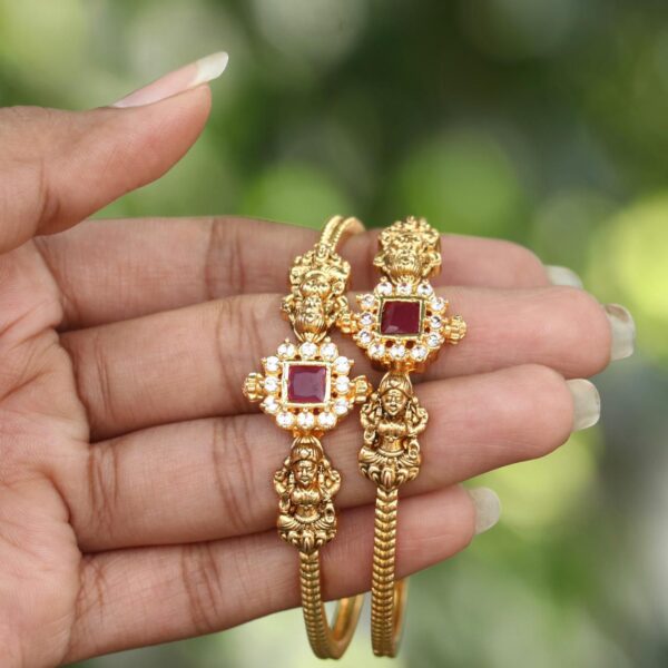Red Stone Bangle
