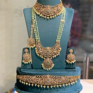 Victorian Diamond Bridal Set