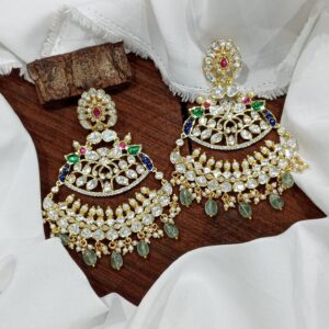 Jadu Kundan Earrings