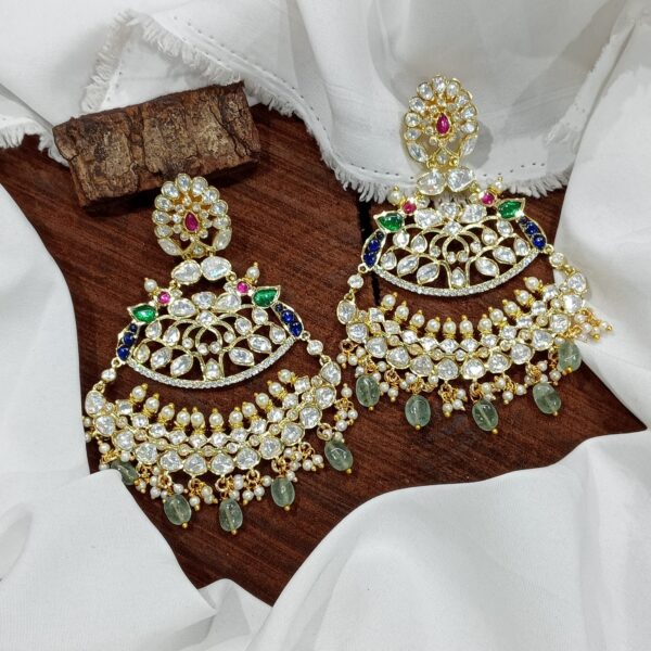 Jadu Kundan Earrings