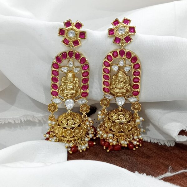 Jadu Kundan Earrings