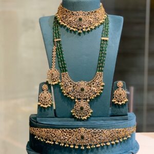 Victorian Diamond Bridal Set