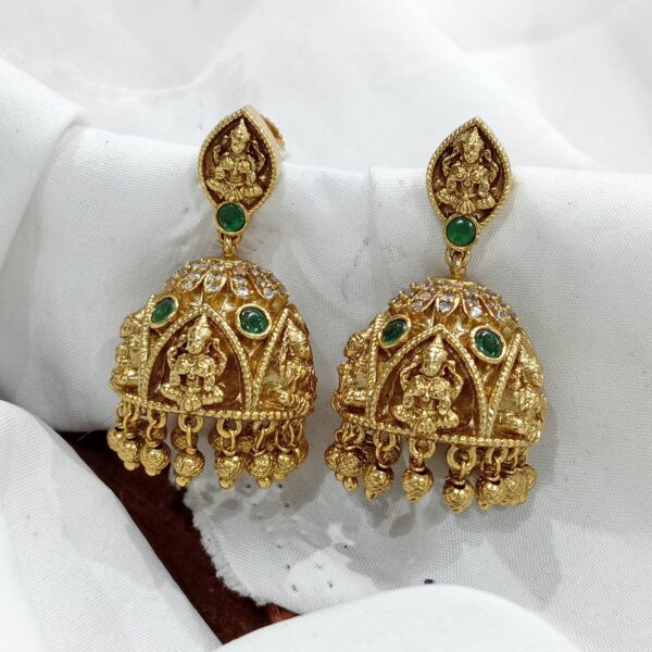 Lakshmi Jhumka earrings