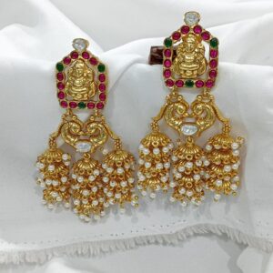 Jadu Kundan Earrings