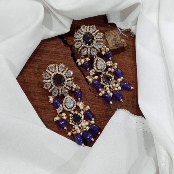 Moissanite Diamond Earrings