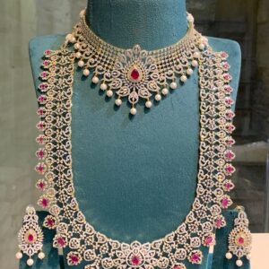 American Diamond  Bridal Set