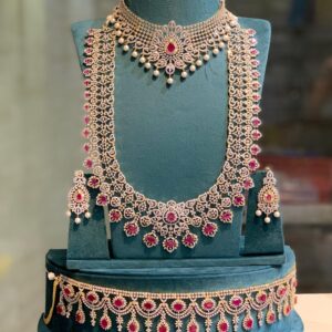 American Diamond  Bridal Set