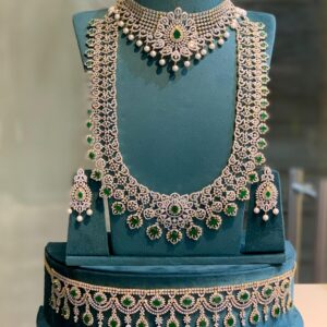 American Diamond  Bridal Set