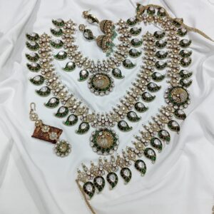 New Moissanite Diamond Full Bridal Set