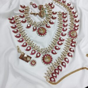 New Moissanite Diamond Full Bridal Set