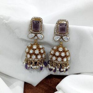 Moissanite Diamond Earrings