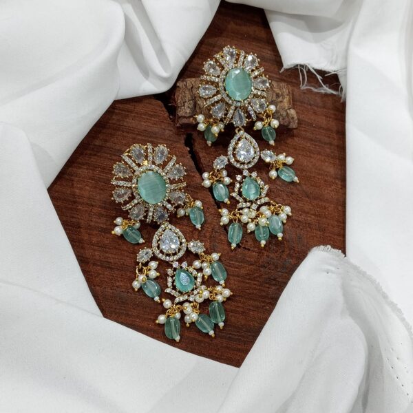 Moissanite Diamond Earrings
