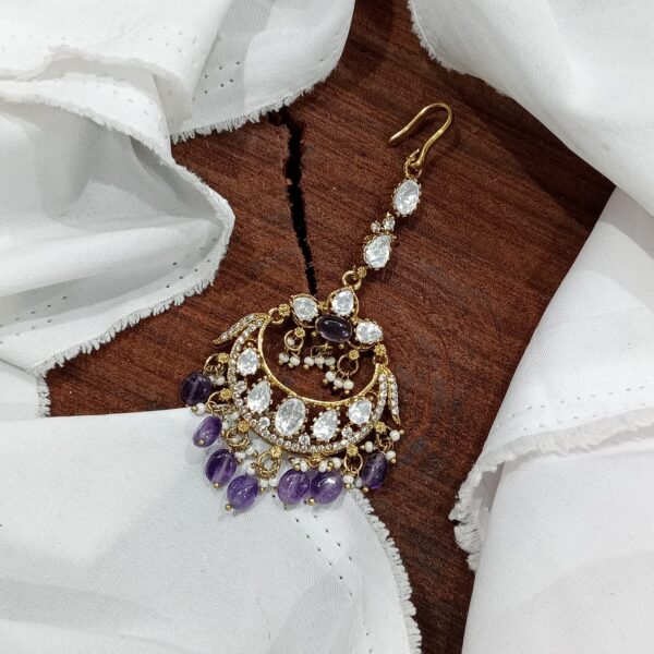 Moissanite Diamond Tikka