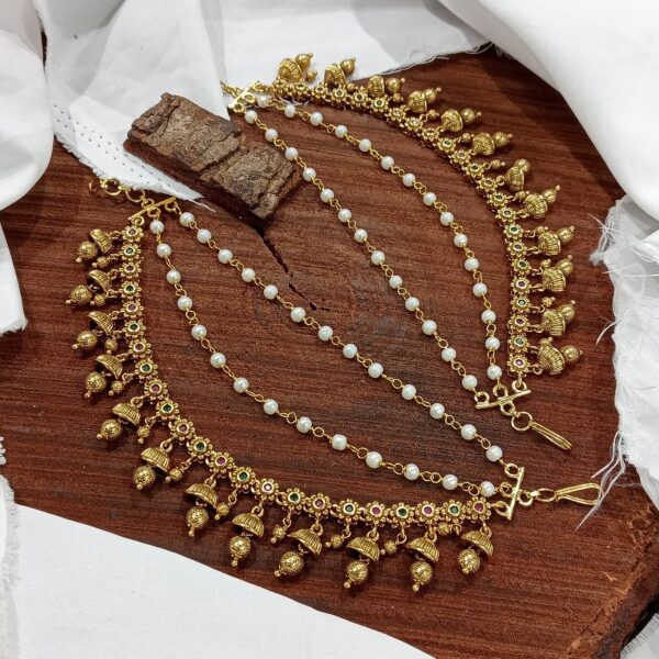3 Layer Antique Earchain