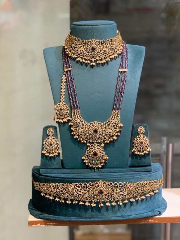 Victorian Diamond Bridal Set