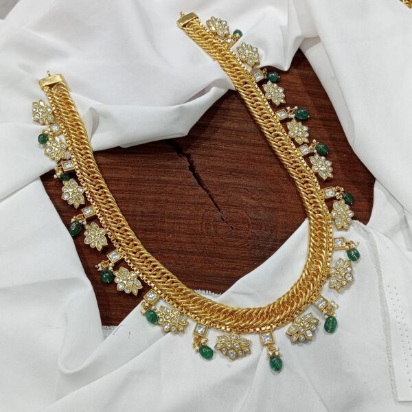 Jadau Kemp Long Neckpiece