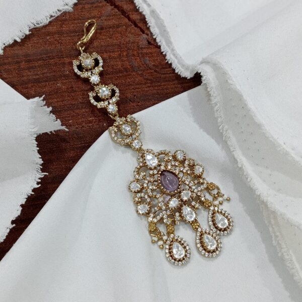 Moissanite Diamond Tikka