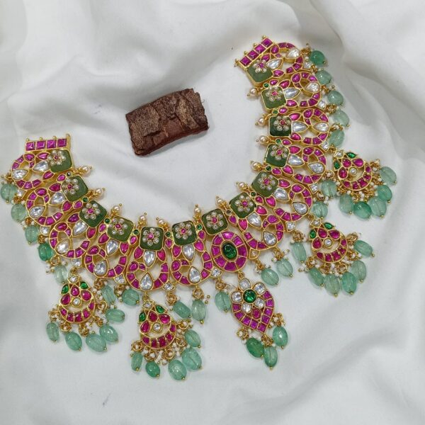 Jadau Kemp Necklace set