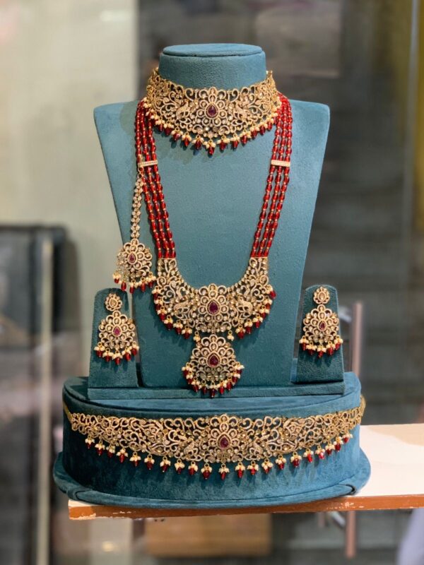 Victorian Diamond Bridal Set
