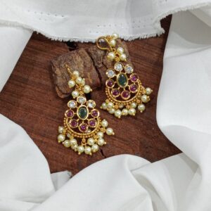 Pearl earrings