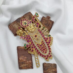 Jadu kundan pendant