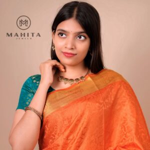Kemp Lotus Design Hasli Tube Necklace Set